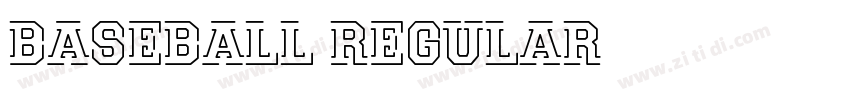 BASEBALL Regular字体转换 BASEBALL Regular字体转换